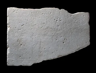 Fragment van het Parische Marmer, c.264 v.Chr.